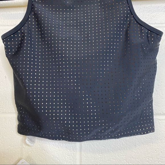 Fabletics Black Valentina Midi Bikini Top Size Small NWT - Picture 14 of 14